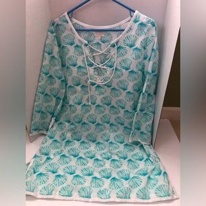 Mudpie/Seashell beach coverup